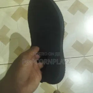 Black Mesh Slip-on Sneaker
