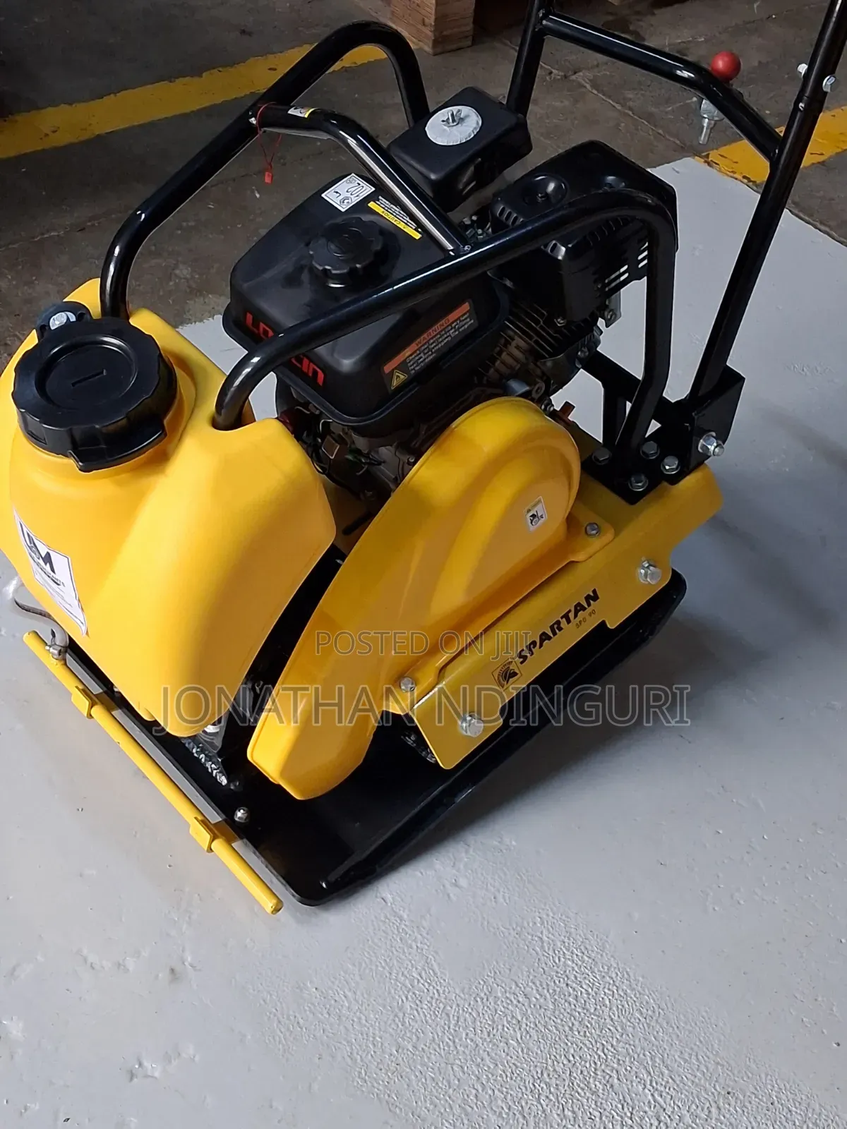 Spartan Plate Compactor – Heavy Duty Soil Compaction Machine