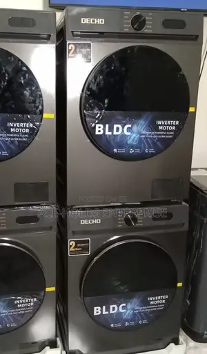 Wash and Spin - Decho 8kg Front Load Washing Machine (Inverter Motor)