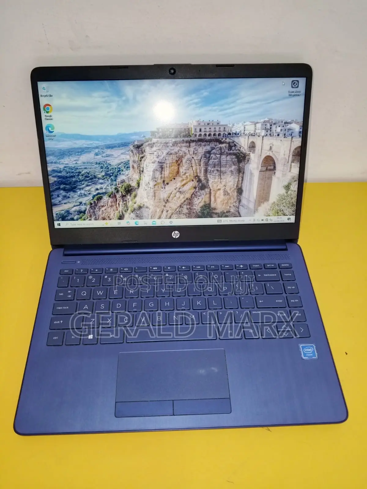 Laptop HP 14-dq1025cl 4GB Intel Celeron SSD 60GB
