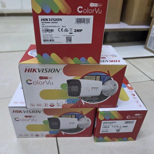 Hikvision 2mp Full Color Network Bullet Camera With Audio Poe