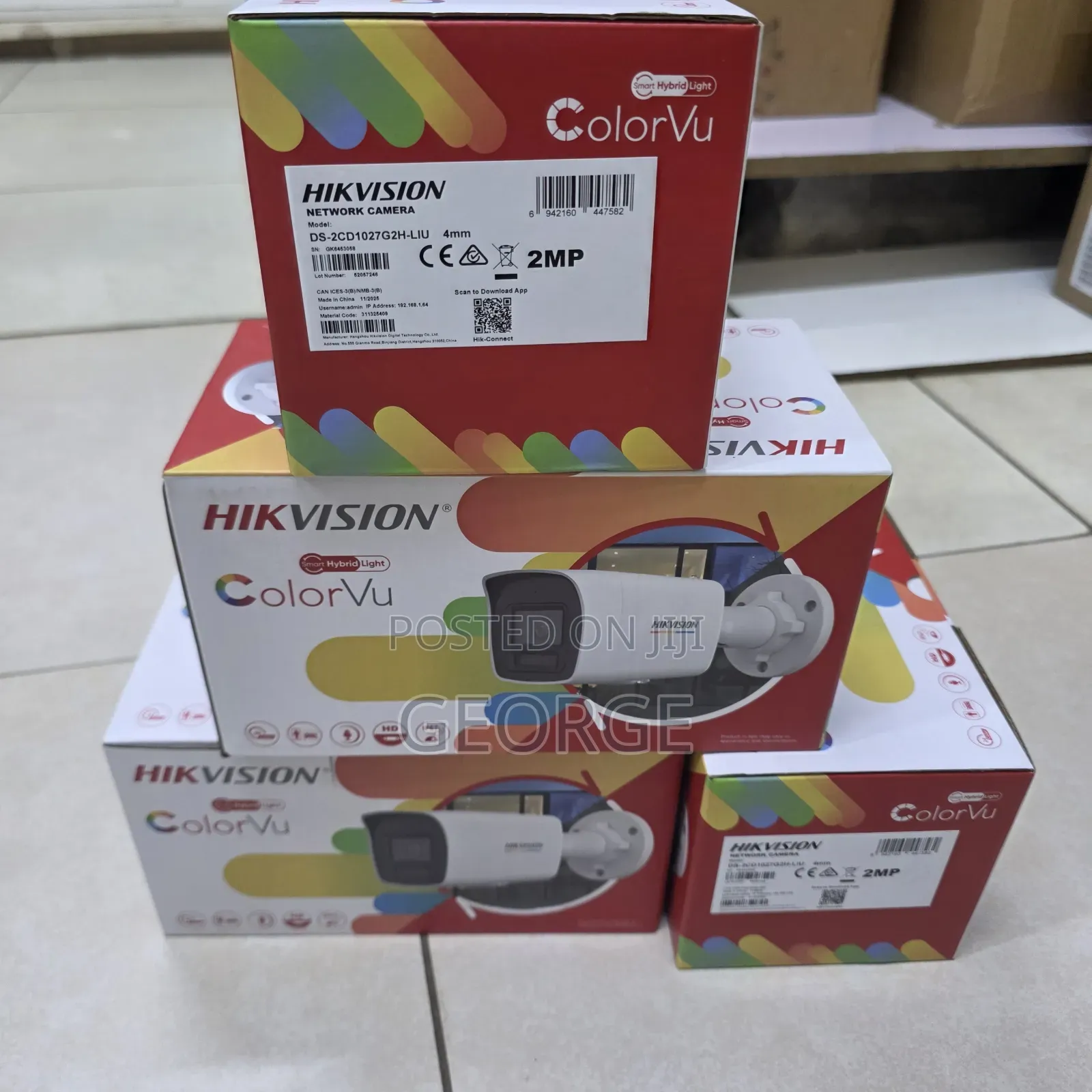 2mp Hikvision Full Color Camera Smart Hybrid 
Hikvision Full Color