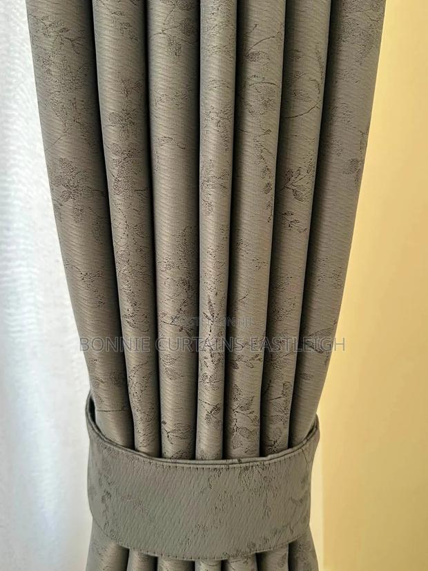 Nice Looking Grey Curtains and Sheers - thumbnail 3