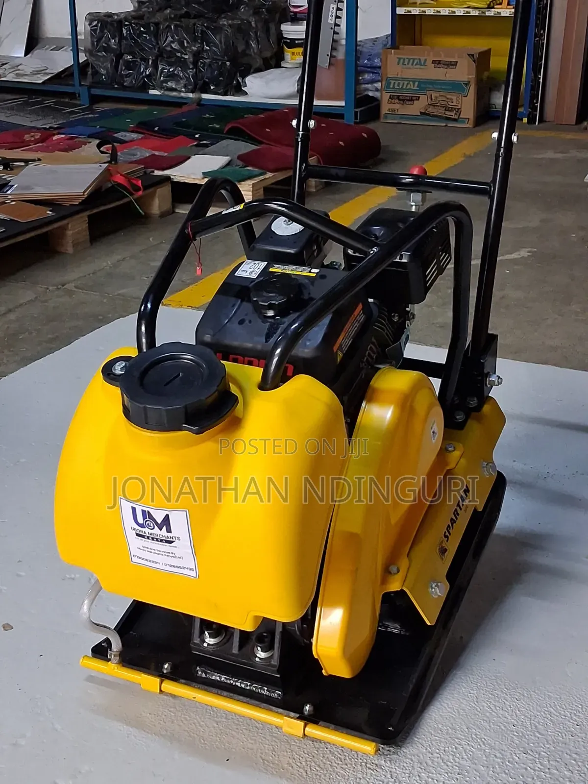 Spartan Plate Compactor – Premium Soil Preparation Machine