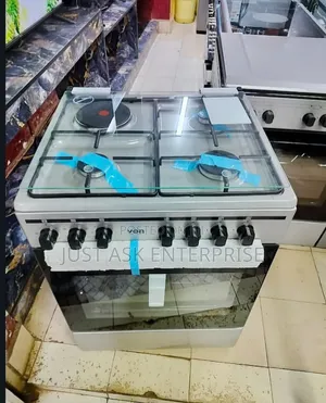 60*55 Von Standing Cooker, Gas Sensor - Rapid Plate - 3+1 Turbo Fan