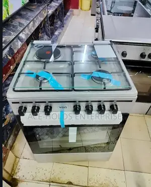 60*55 Von Standing Cooker, Gas Sensor - Rapid Plate - 3+1 Turbo Fan