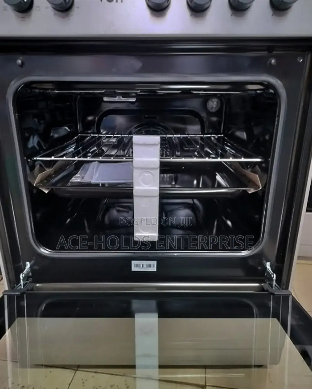 60*55 Von Standing Cooker, Gas Sensor - Rapid Plate - 3+1 Turbo Fan