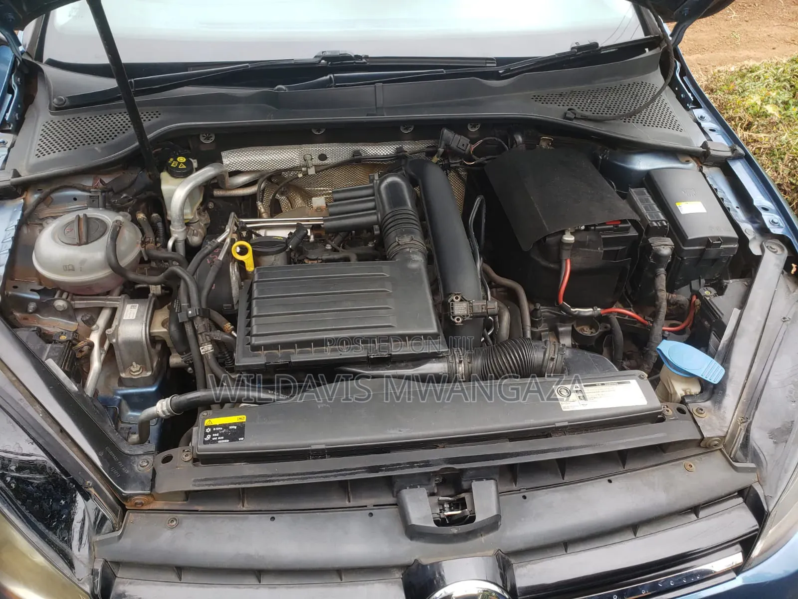 Volkswagen Golf 2015 Blue