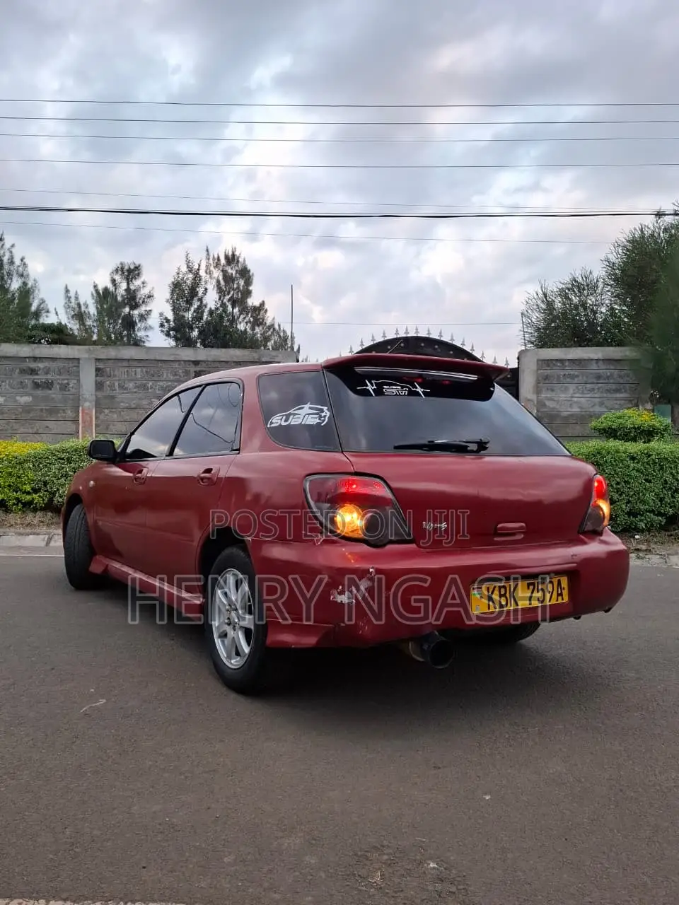 Subaru Impreza 2005 Red