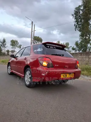Subaru Impreza 2005 Red