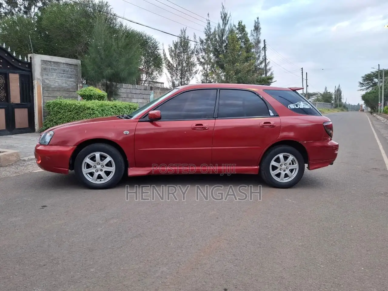 Subaru Impreza 2005 Red