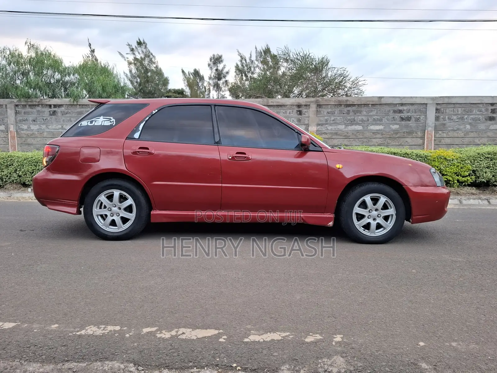 Subaru Impreza 2005 Red
