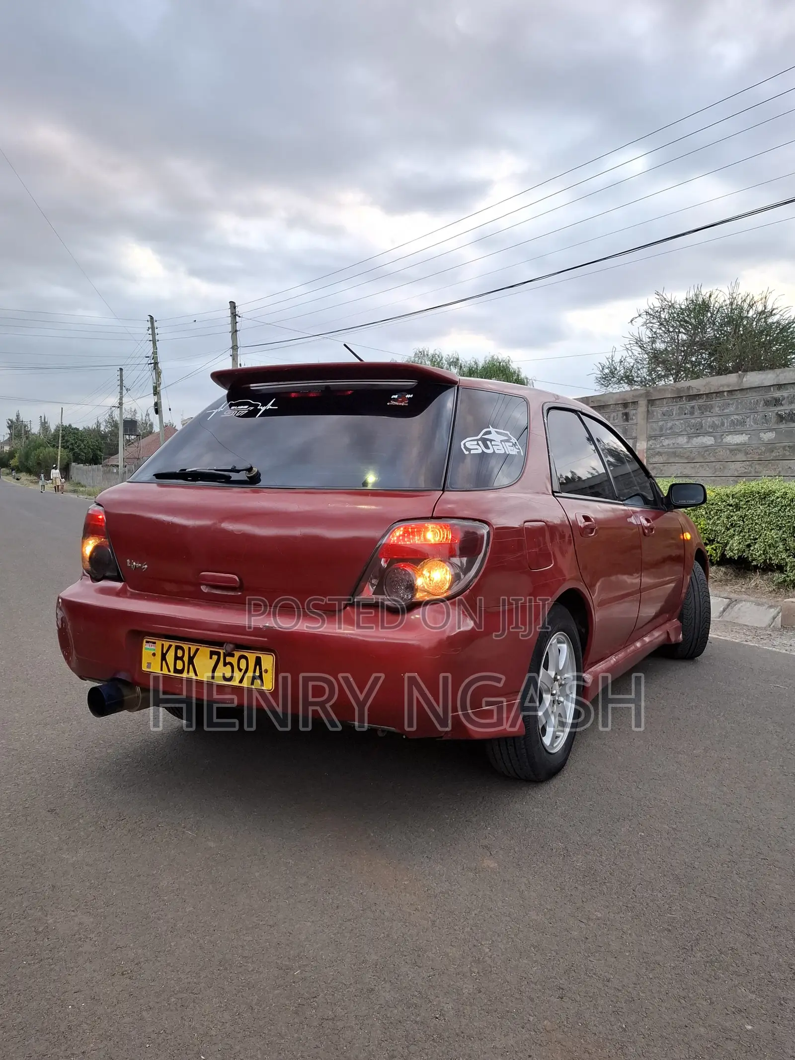 Subaru Impreza 2005 Red