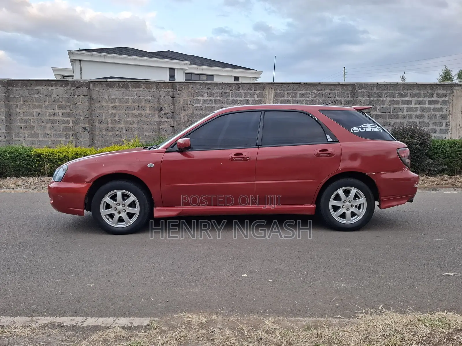 Subaru Impreza 2005 Red
