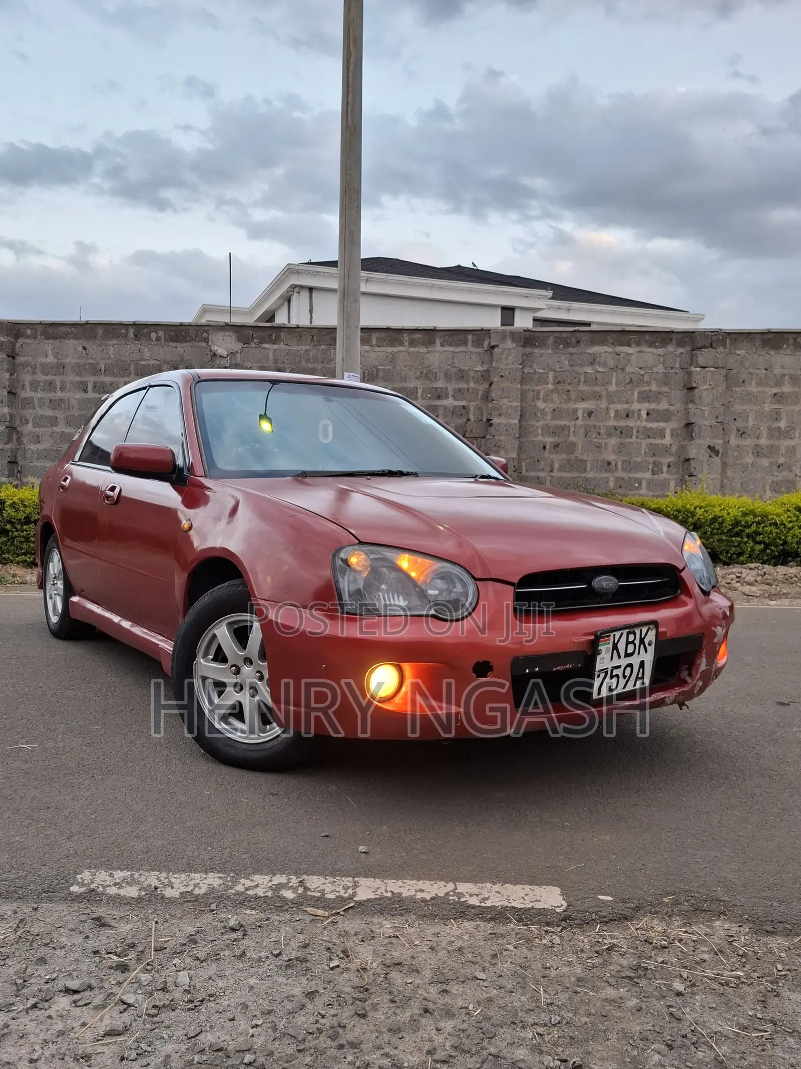 Subaru Impreza 2005 Red