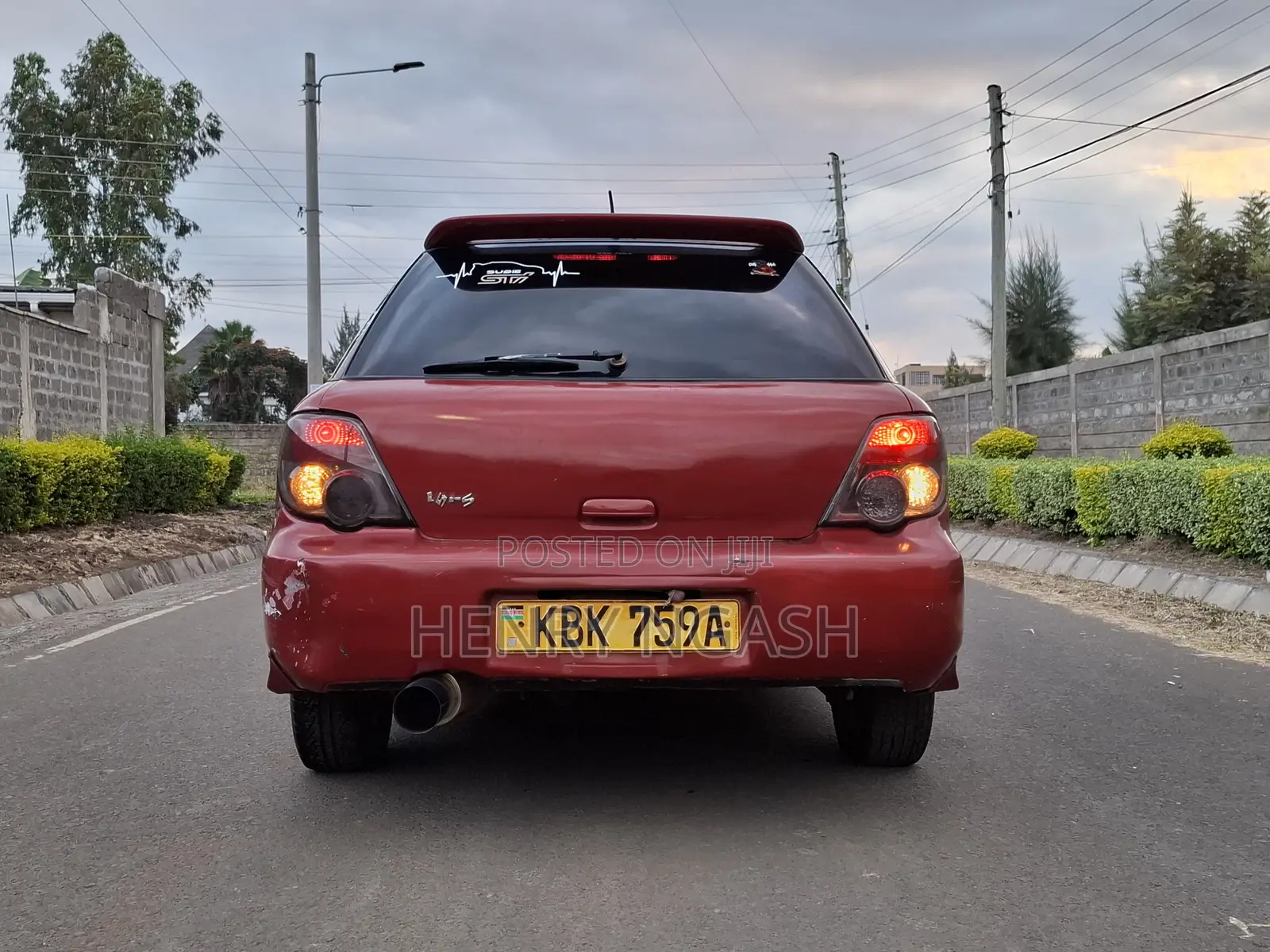 Subaru Impreza 2005 Red