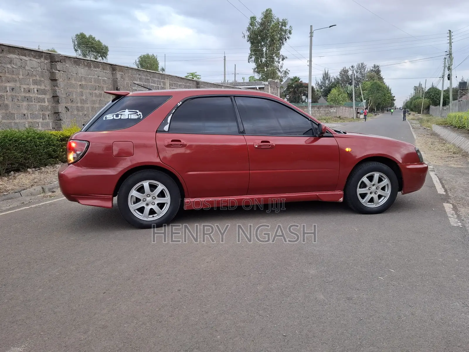 Subaru Impreza 2005 Red