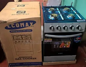 Full Gas - Ecomax Standing Gas Cooker With Electric Oven (50*55)