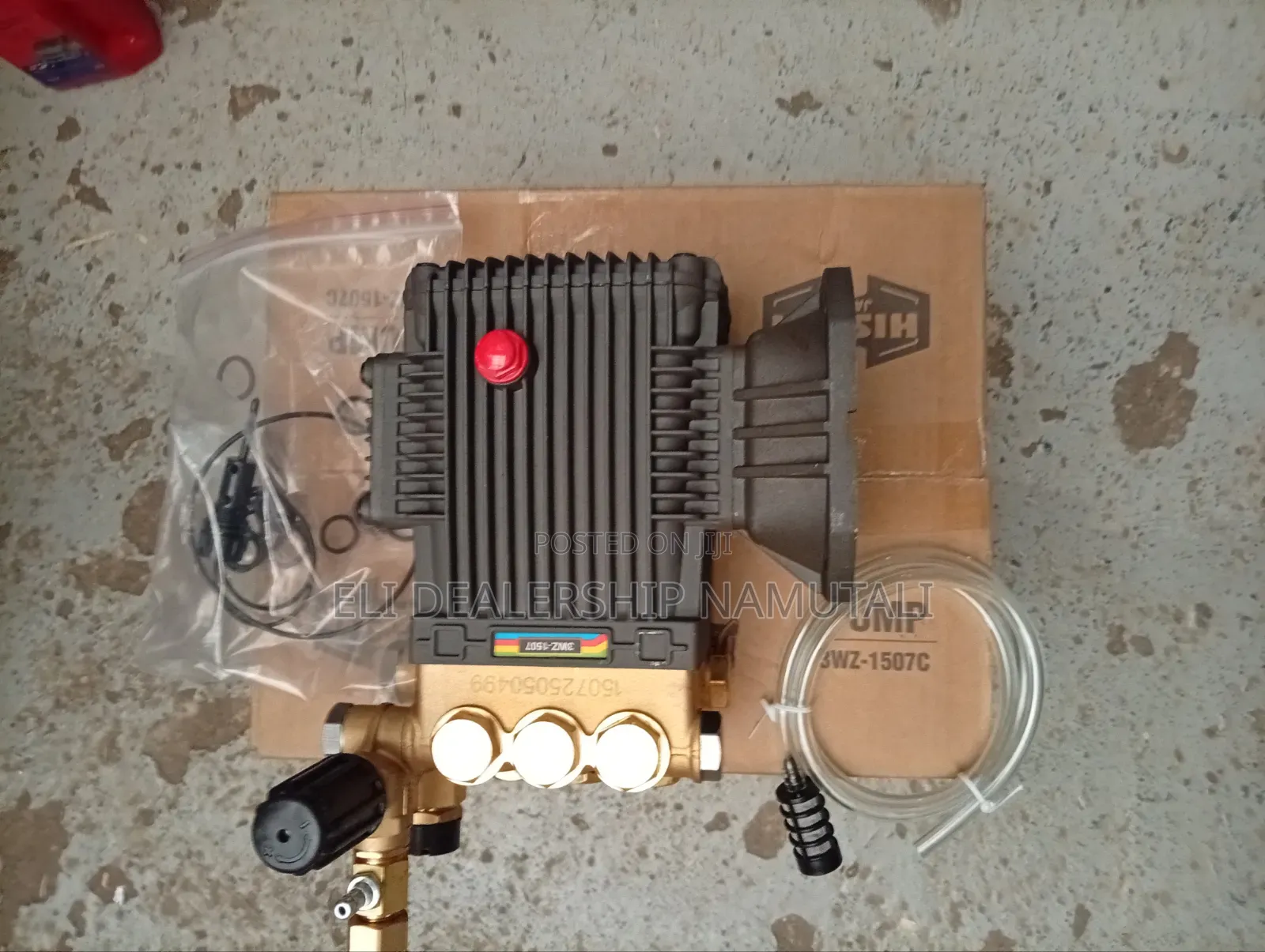 1507 Pressure Washer Pump Spare – Hisaki 3450 Psi Brass Pump Head
