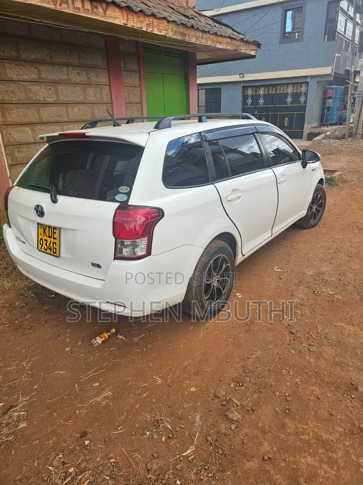 Toyota Corolla Fielder 2014 White