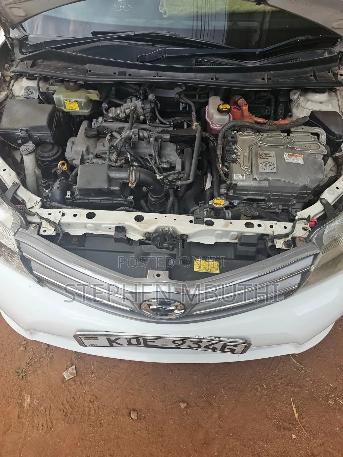 Toyota Corolla Fielder 2014 White