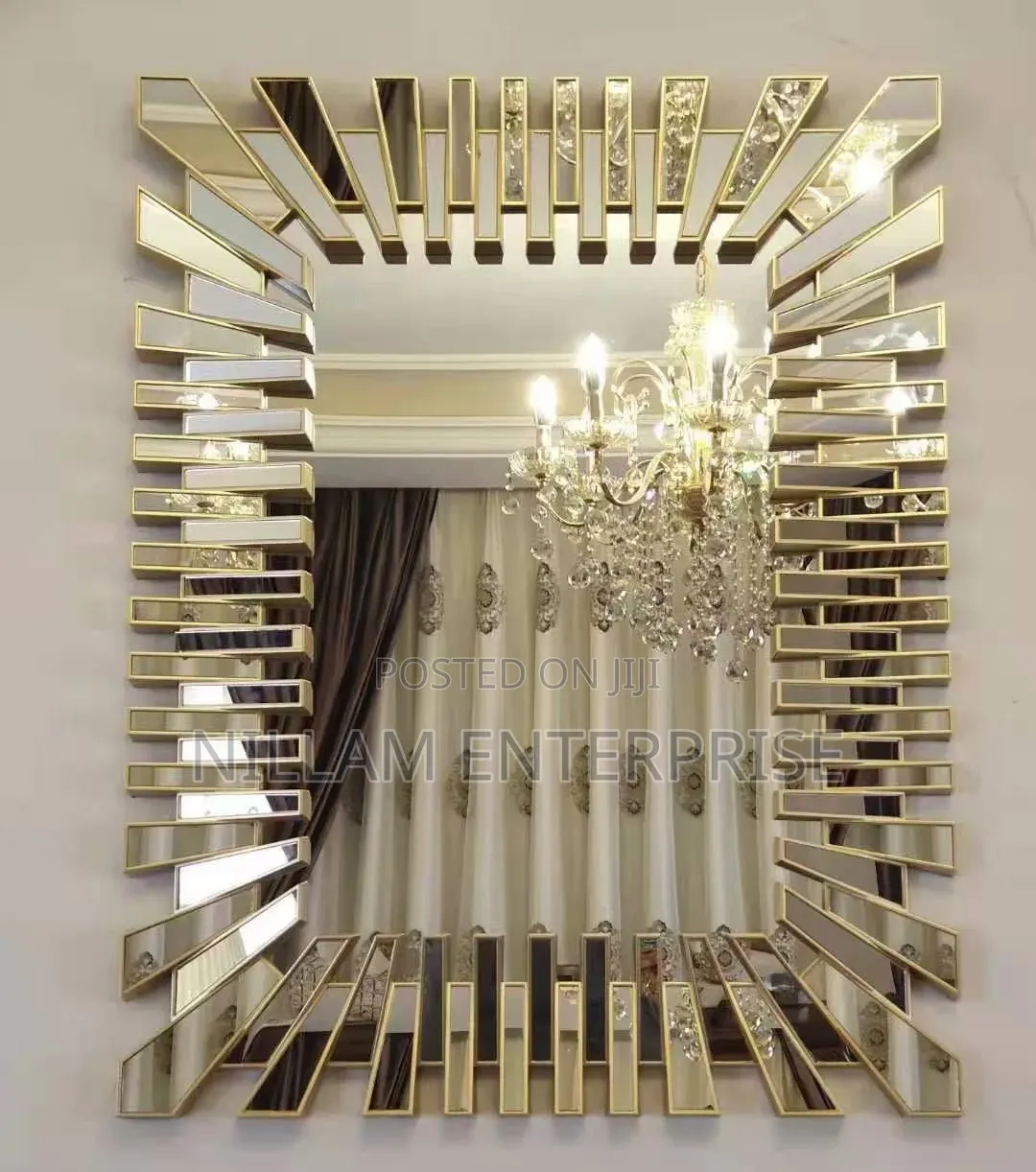  *Luxury Sunburst Decorative Wall Mirror *