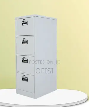 Office Cabinet; 4 Drawer Office Filling Cabinet With Four Keys