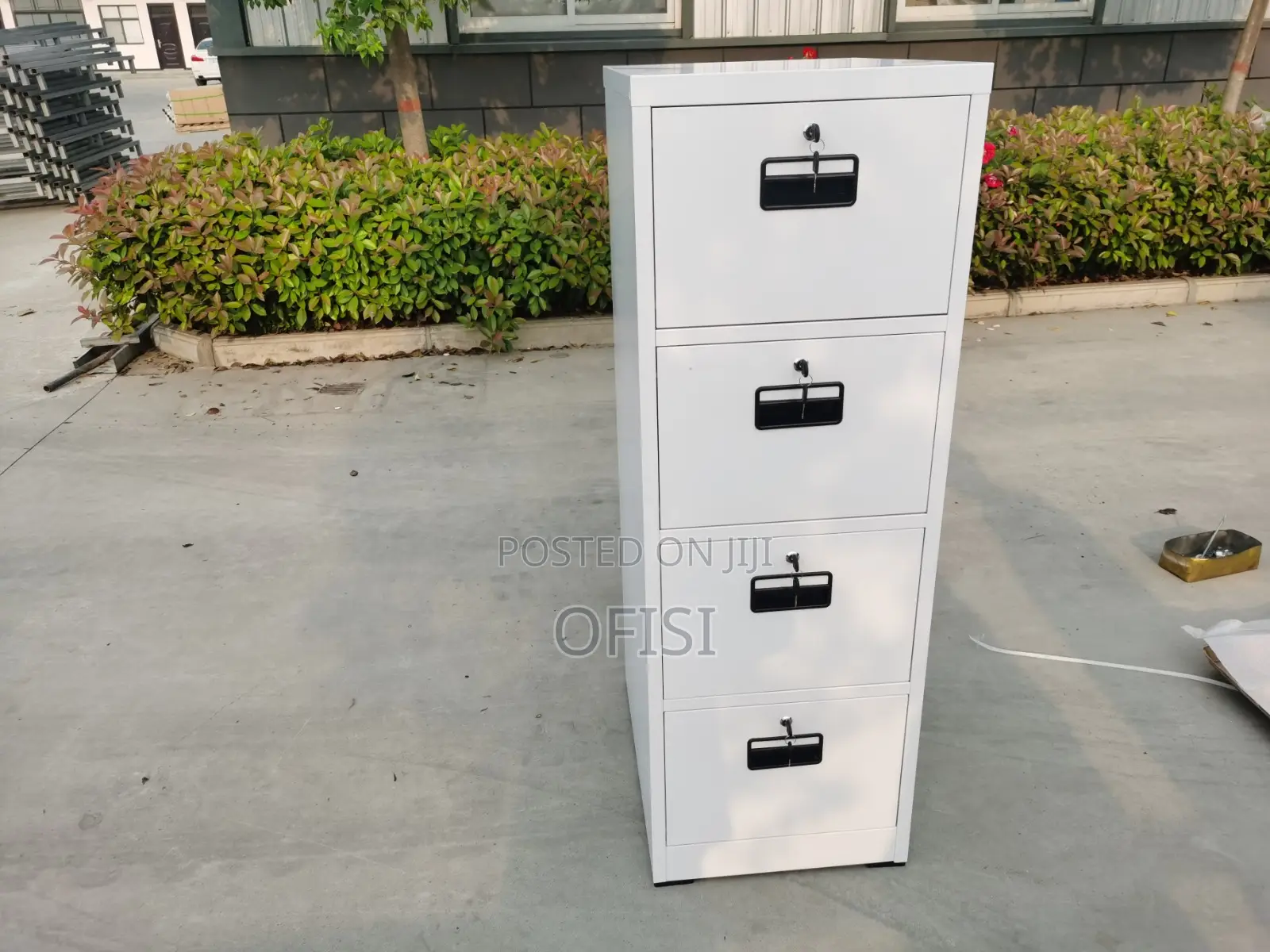 Office Cabinet; 4 Drawer Office Filling Cabinet With Four Keys