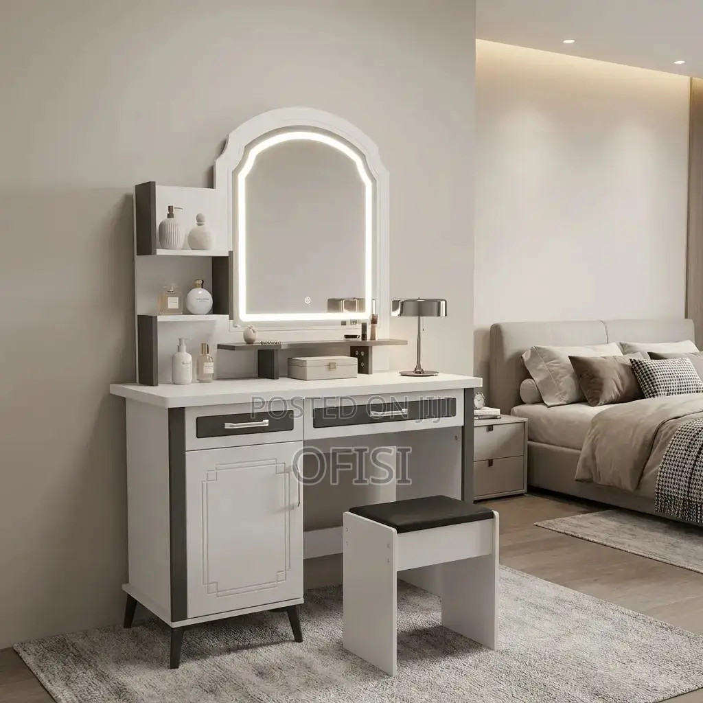 Dressing Table; Modern Vanity Dressing Table With Light