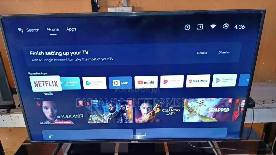 GLD 43” Smart Android Tv With Bluetooth