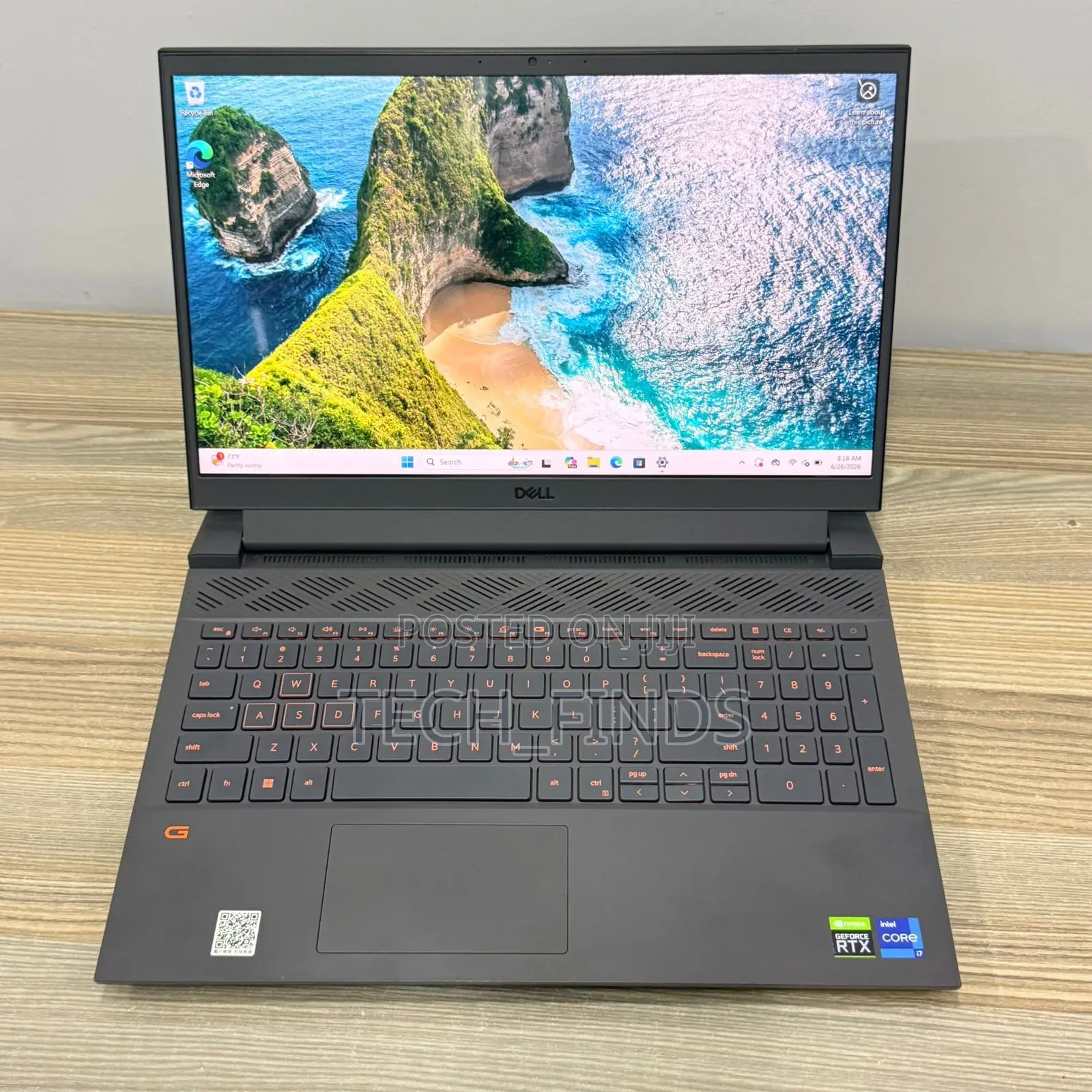 Laptop Dell G15 5511 16GB Intel Core i7 SSD 512GB