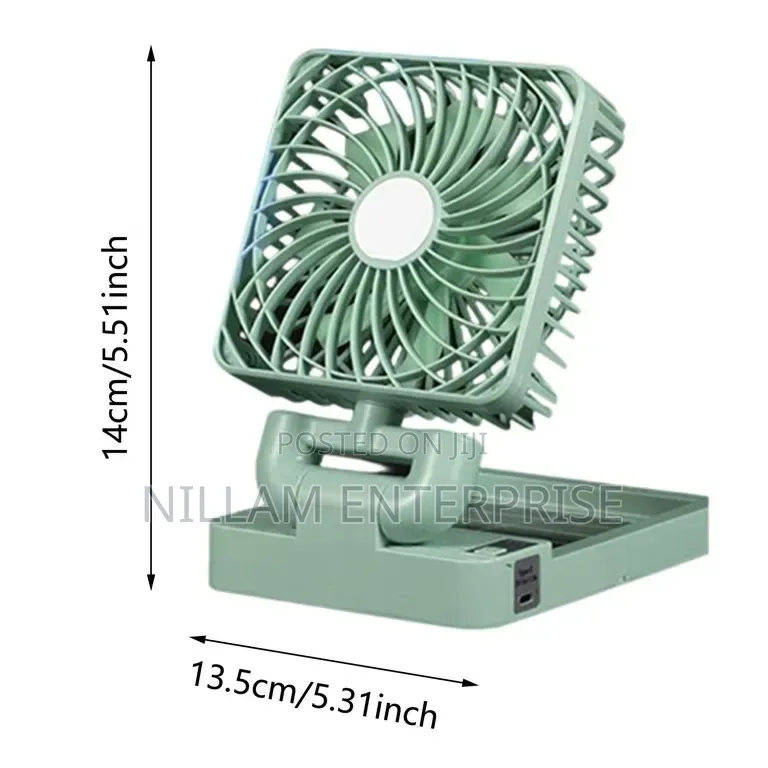 Portable Solar /Rechargeable Mini Table Fan