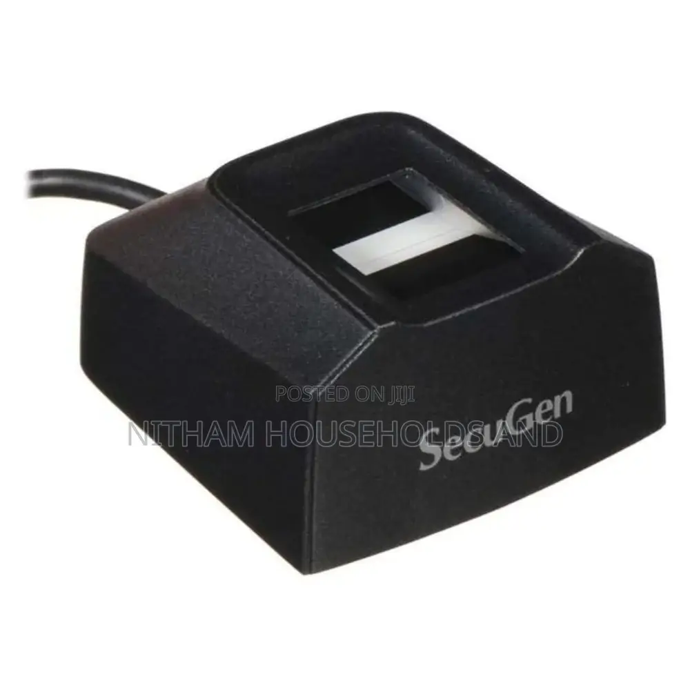 Secugen Hu20-a Hamster Pro 20 USB Fingerprint Reader, Black, 500 Dpi