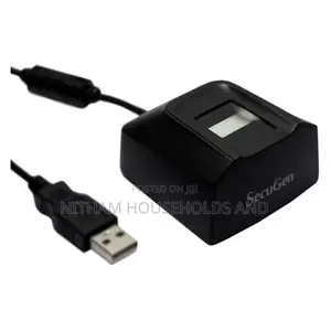 Secugen Hu20-a Hamster Pro 20 USB Fingerprint Reader, Black, 500 Dpi