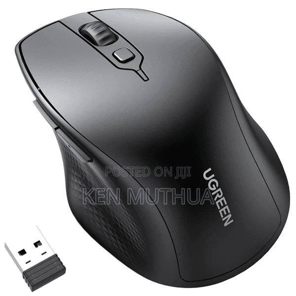 Ugreen Mu101 Ergonomic Contoured-Shape Design Wireless Mouse
