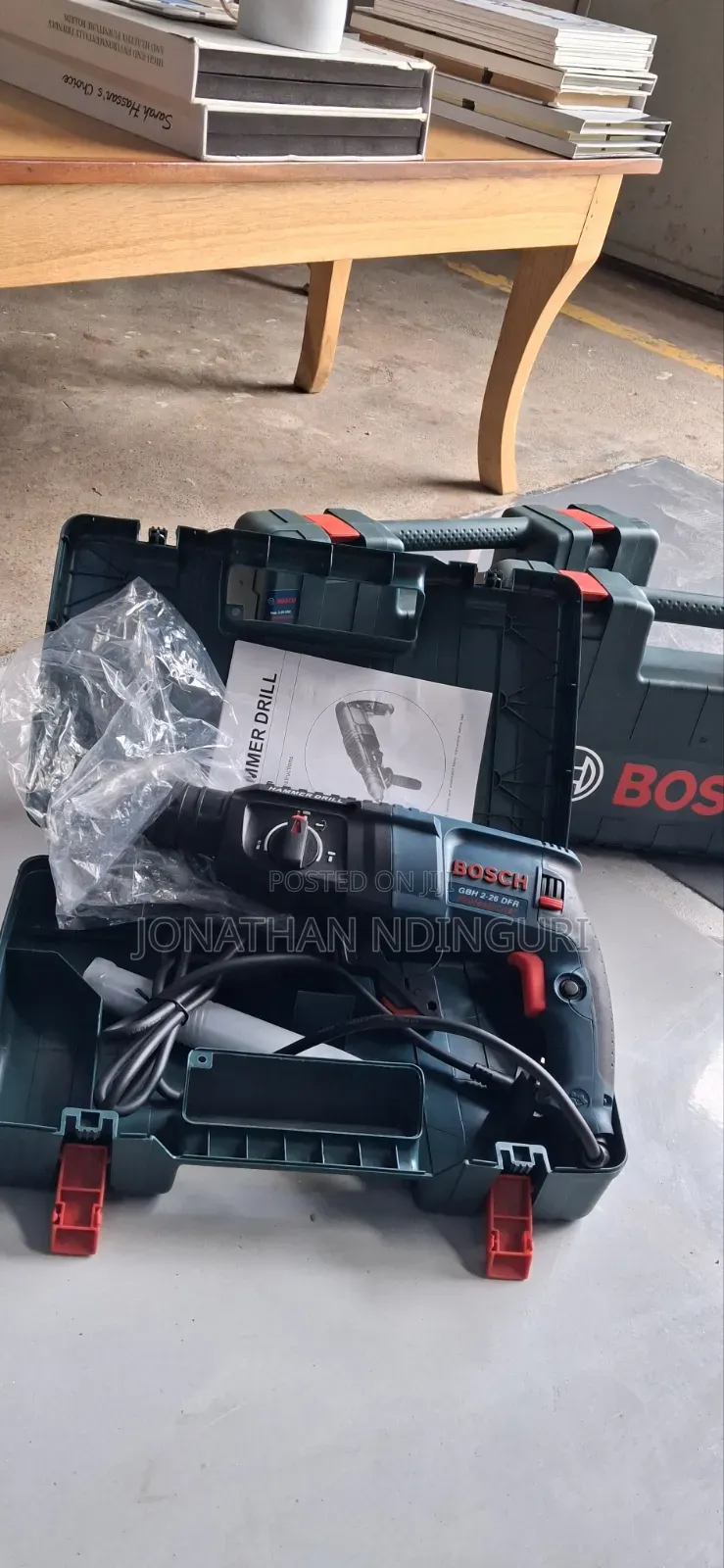 Rotary Hammer Drill – Heavy Duty Power Drilling Tool