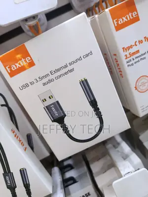 Usb to 3.5mm Jack Audio Adapter, Bestaux 2in1 External Usb Sound Card