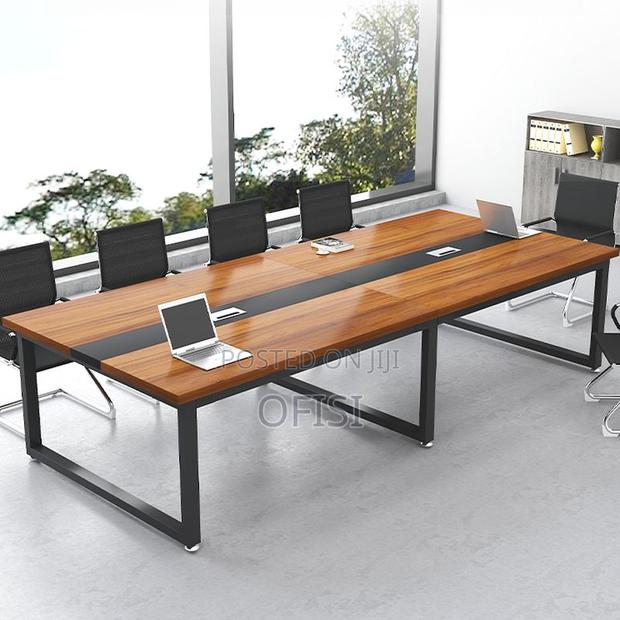 Boardroom Table; 2400mm Modern Conference Table - thumbnail 3