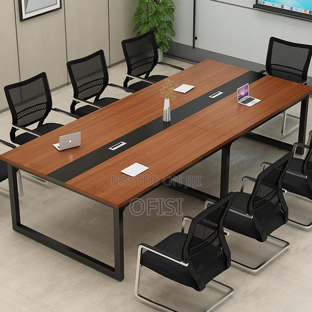 Boardroom Table; 2400mm Modern Conference Table - thumbnail 5