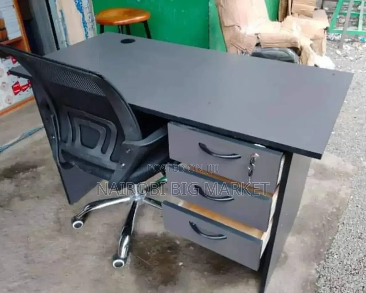 Office Desk and Chair
