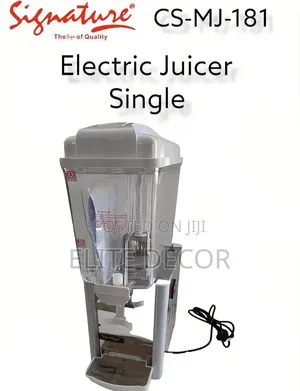 Signature 18l Electric Single Juice Dispenser With Cooling System