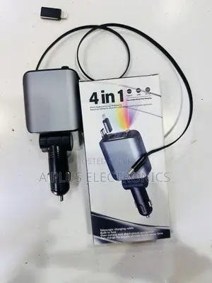 4 in 1 Super Fast Car Charger Usb Charging Adapter