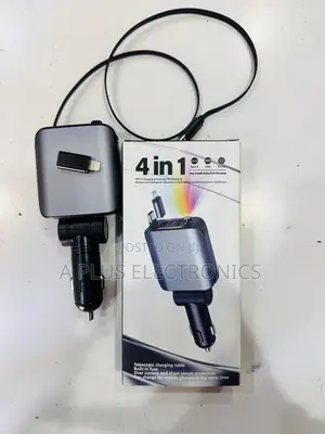 4 in 1 Super Fast Car Charger Reliable Charging for All Devices