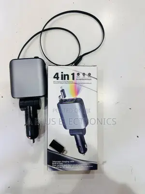 4 in 1 Super Fast Car Charger Reliable Charging for All Devices