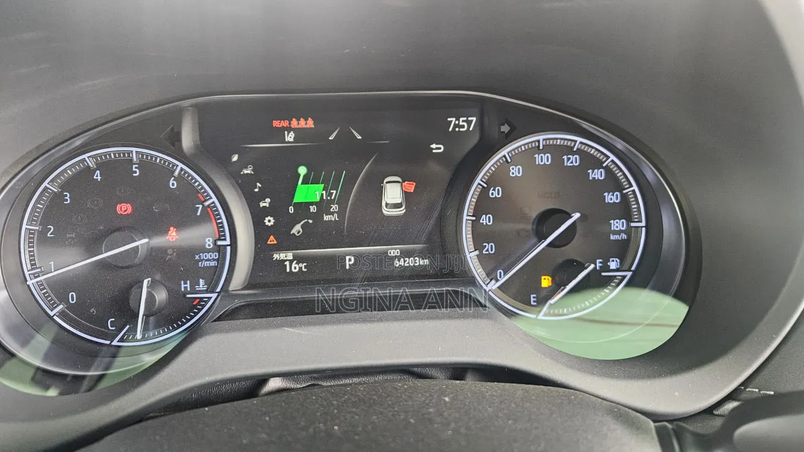 Toyota Harrier 2020 Black