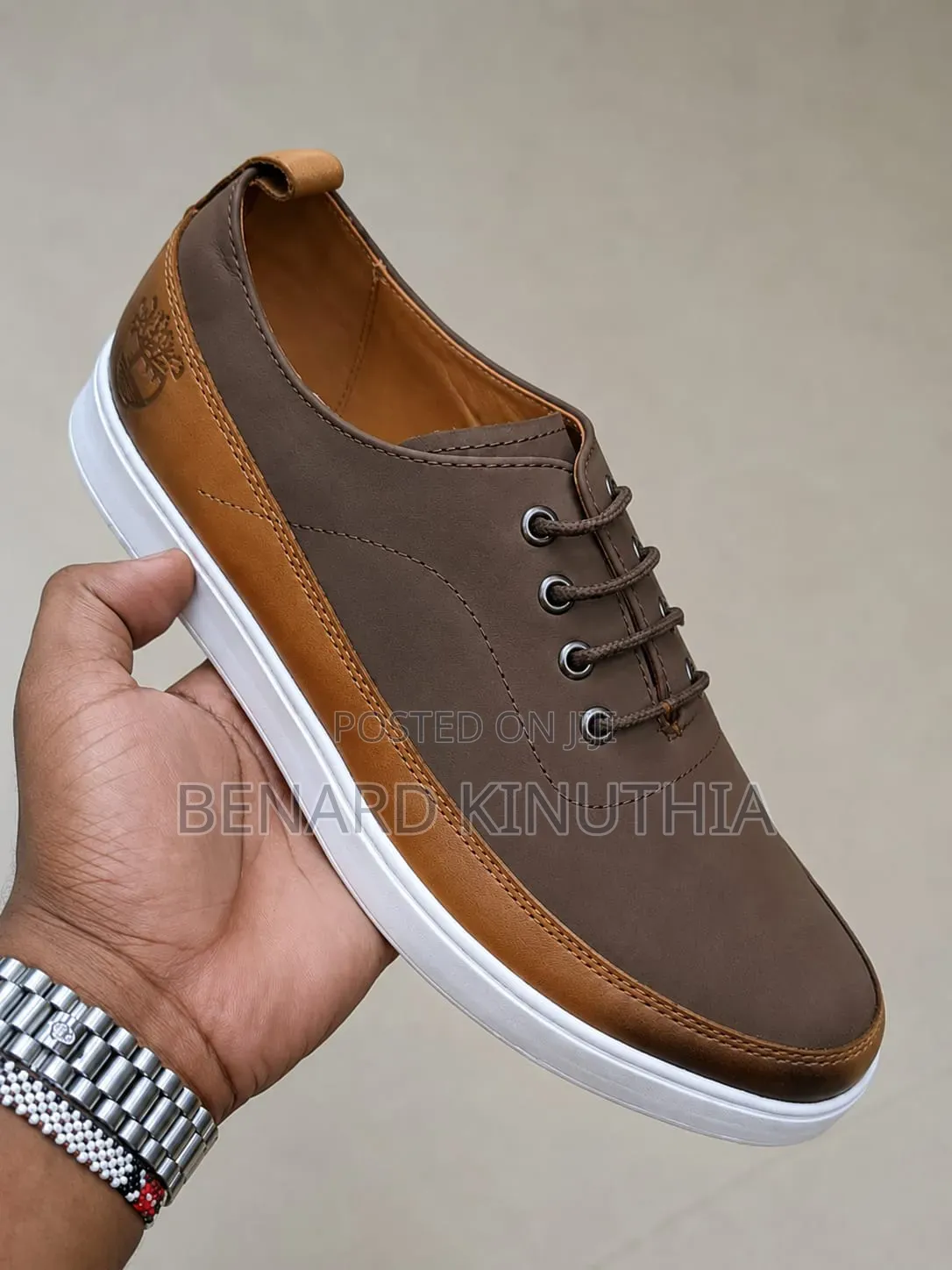 Men's Dual Tone Oxford Sneakers