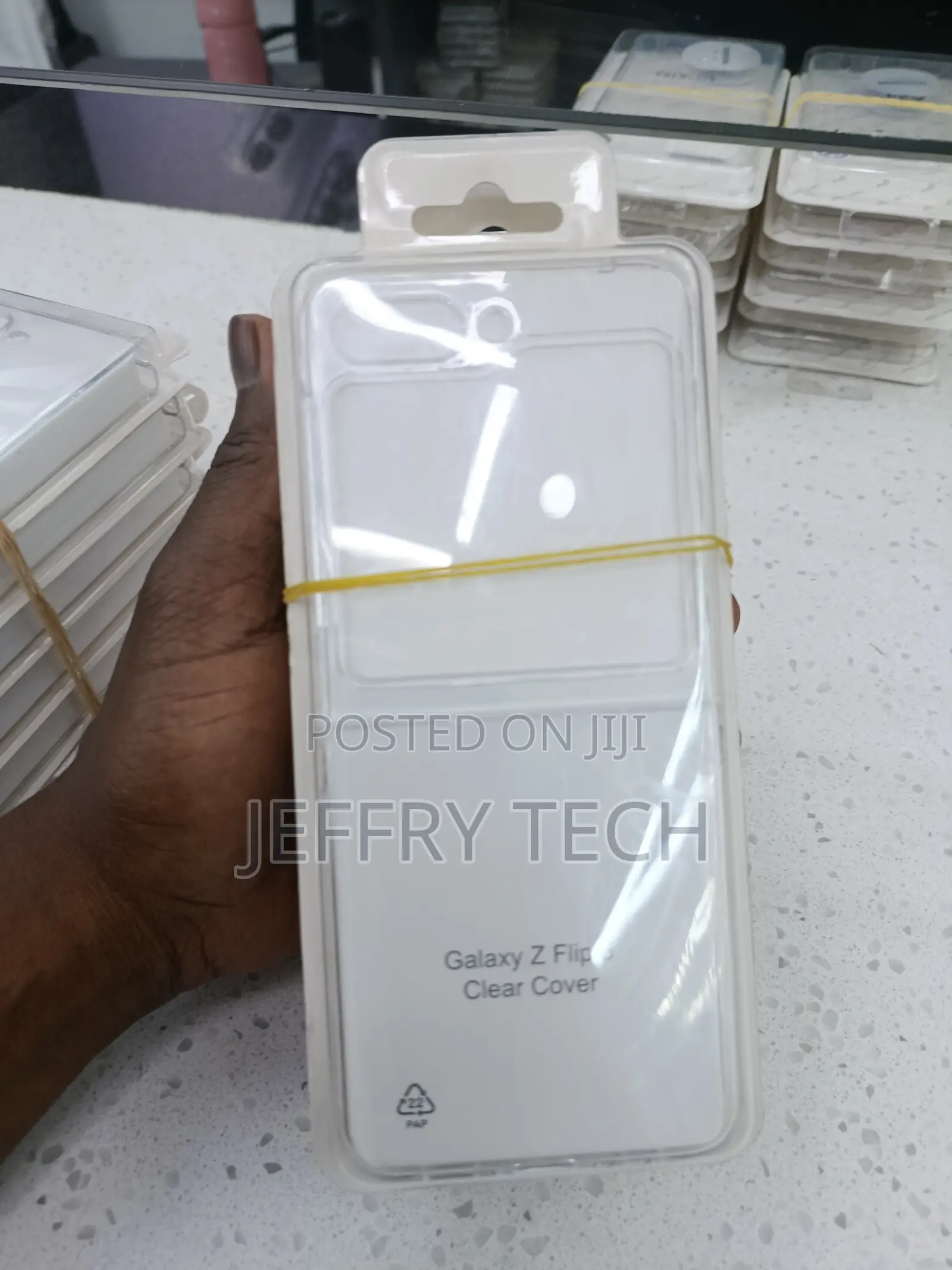 Crystal Clear Skin Protective Case Cover for Samsung Galaxy Z Flip 5