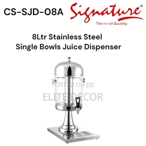 Signature 8l Stainless Steel Single Juice Dispenser Ice Tube Cooling