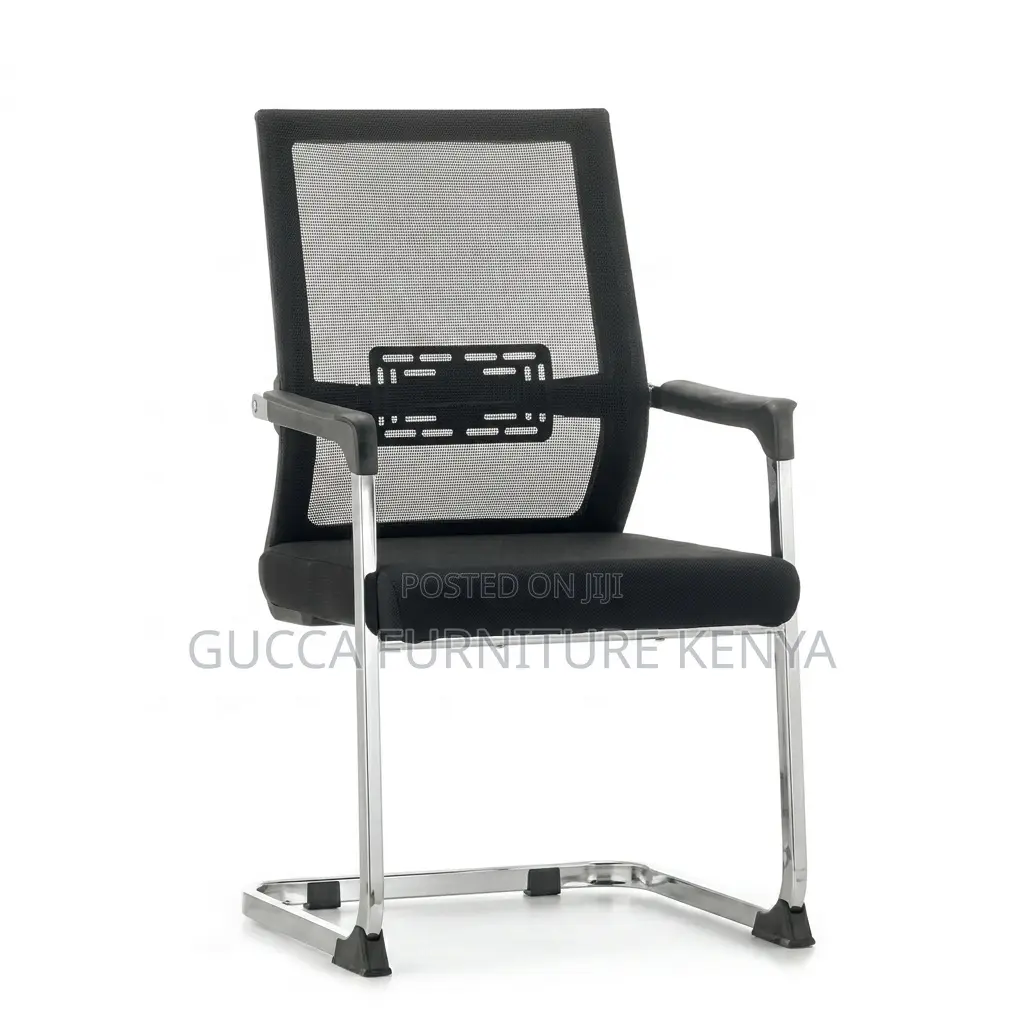 Ergonomic Non-Adjustable Guest Chair.