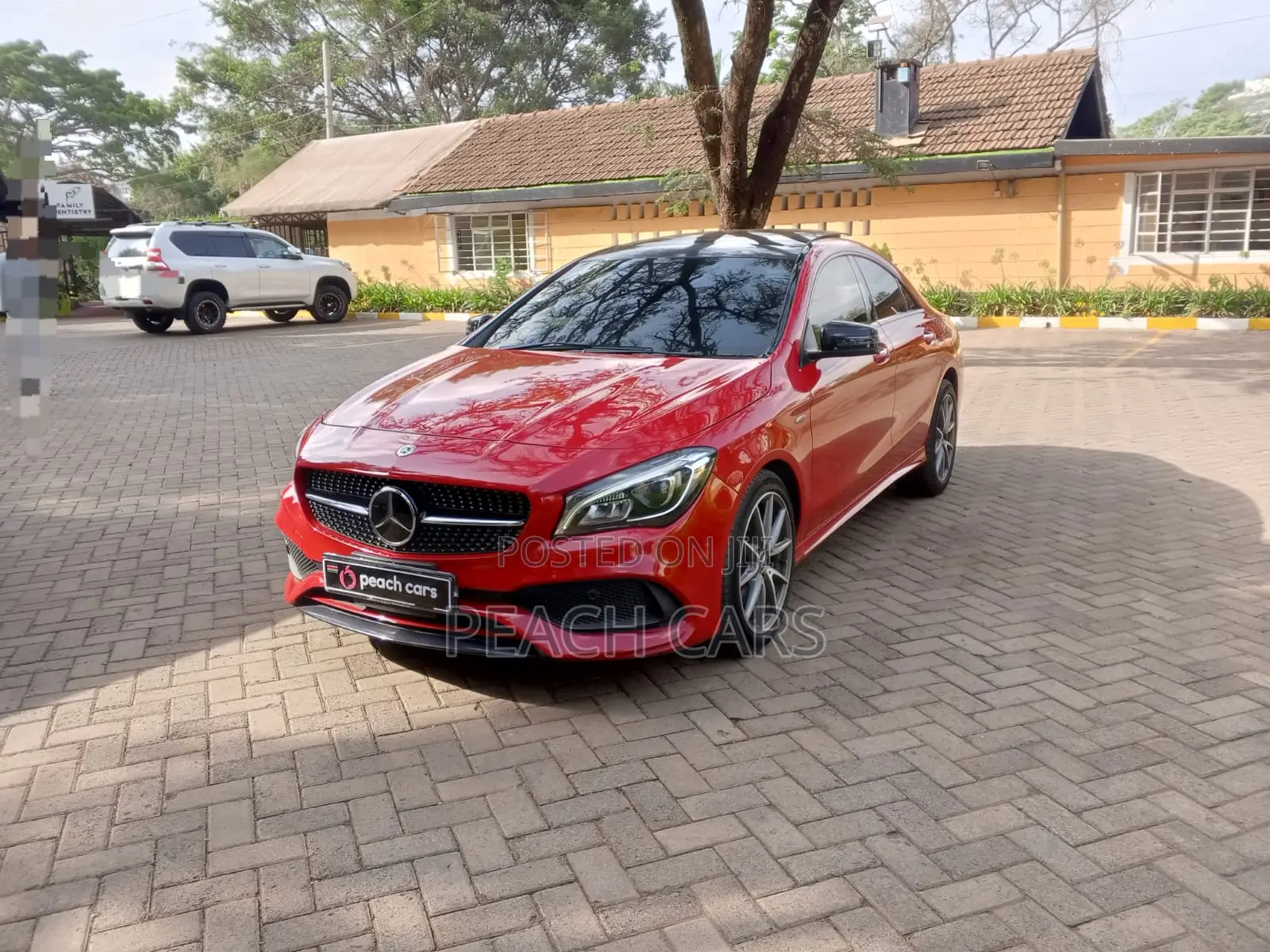 Mercedes-Benz CLA-Class 2017 Red